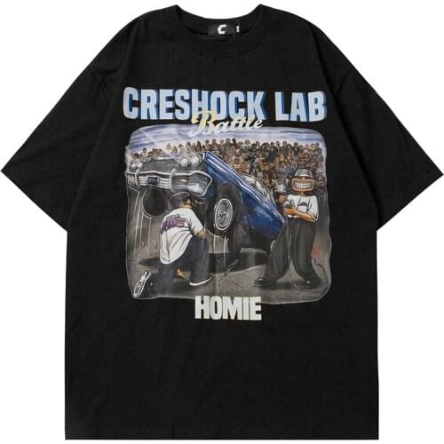 Funny Graphic T Shirt Men Harajuku Oversized T Shirt for Men 2021 Summer 100% Cotton Tops Streetwear Hip Hop Male T-shirts