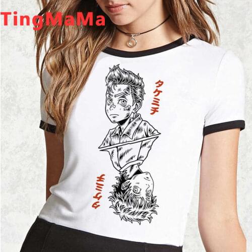 Tokyo Revengers t shirt men couple clothes harajuku grunge 2021 tshirt streetwear