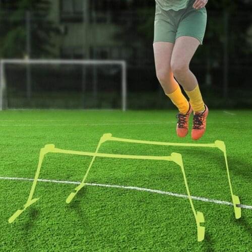 Football Training Hurdles Adjustable Height Speed Hurdles Speed Training Agility Ladders For Soccer Training And Sports