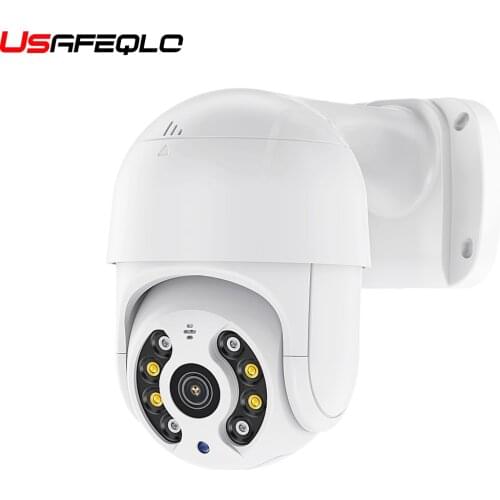 5MP Onvif IP Poe PTZ Camera Outdoor Two Way Audio Auto Tracking ABS Dome Security Cameras CCTV Video Surveillance System Kit