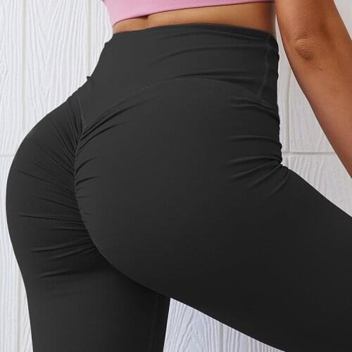 NORMOV Seamless Push Up Leggings For Women Fitness Workout Leggings Athletic Sweat Pants Sportswear Fitness Pants