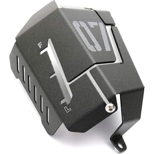 Motorcycle Coolant Recovery Tank Shielding Cover For Yamaha MT-07 FZ-07 2014-2019