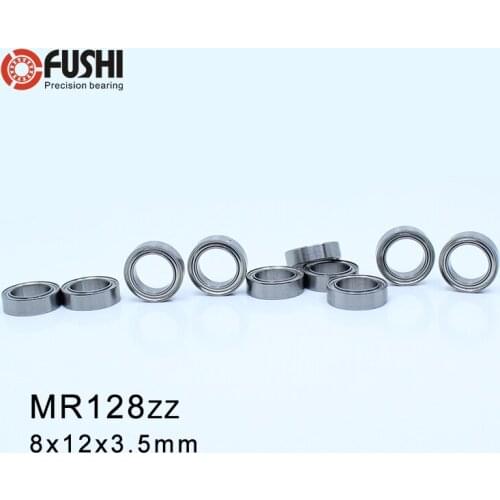 MR128ZZ ABEC-1 (500PCS) 8X12X3.5mm Miniature Ball Bearings MR128ZZ