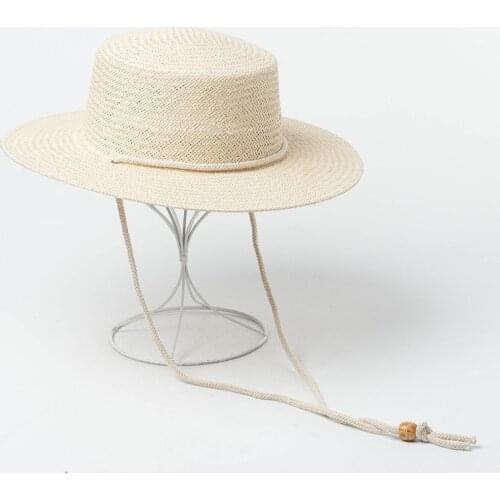 01901-HH7306 2019 new summer handmade paper fedoras cap men women leisure panama hat