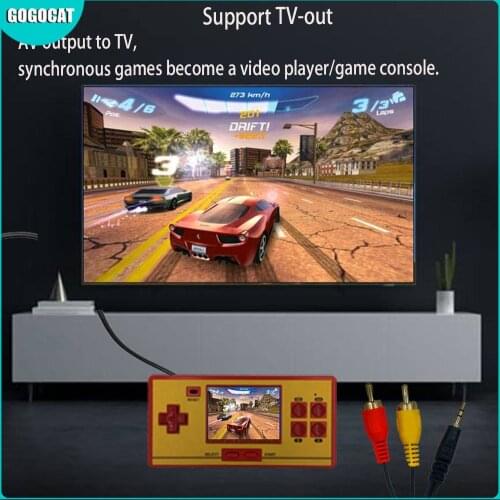 Handheld Game Players Built-in NES FC 600 Games Family Pocket 8 Bit Retro Video Game Console Children Best Gift Two Colors