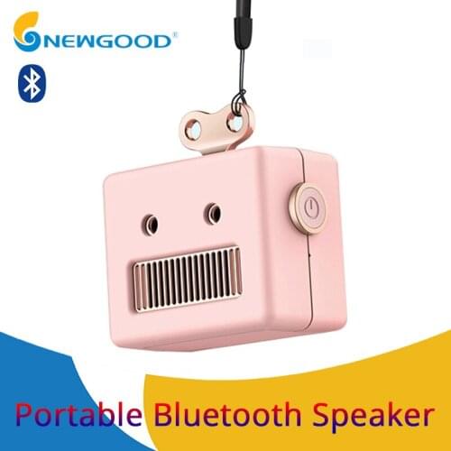 Retro Mini Bluetooth Speaker Portable Bass Stereo Speakers HiFi Sound Music Player with FM Radio Support TF USB Disk MP3 play