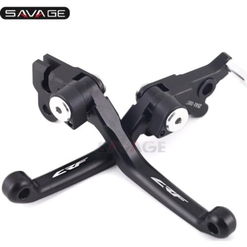 Pivot Brake Clutch Levers For HONDA CRF 250R 450R 2007-2020 Motorcycle Accessories Dirt Bike Levers CRF250R CRF450R With LOGO