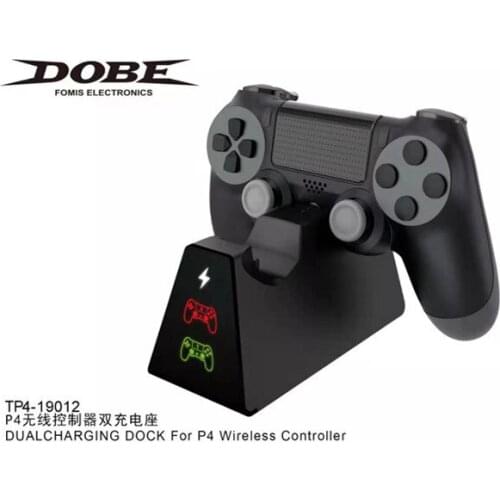 Fast Charging LED Dock Dual Controllers Charger Charging Station Gamepad Stand Holder Base for SONY PlayStation 4 PS4/Pro/Slim