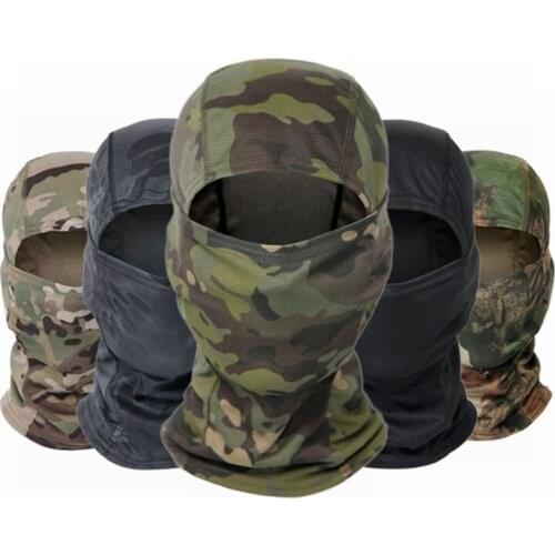 Tactical Military Balaclava CP Full Face Neck Scarf Head Warmer Outdoor Hunting Cycling Hiking Skiing Scarf Army Camo Bandana