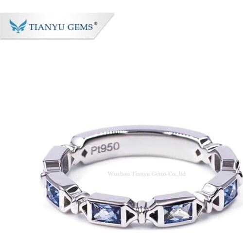 Tianyu gems Eternity Rings