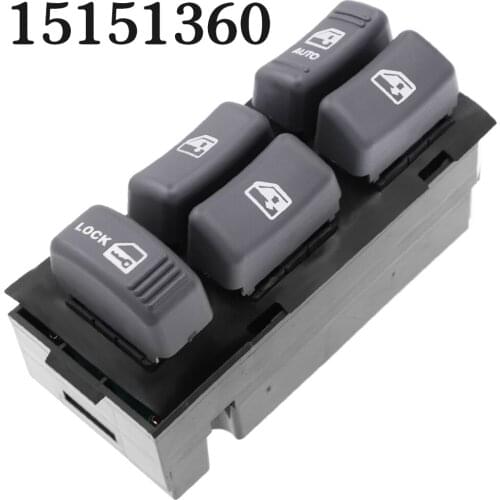 Power Window Switch for Chevrolets Escalade Jimmy Yukon GMC Truck 19244658 15151360
