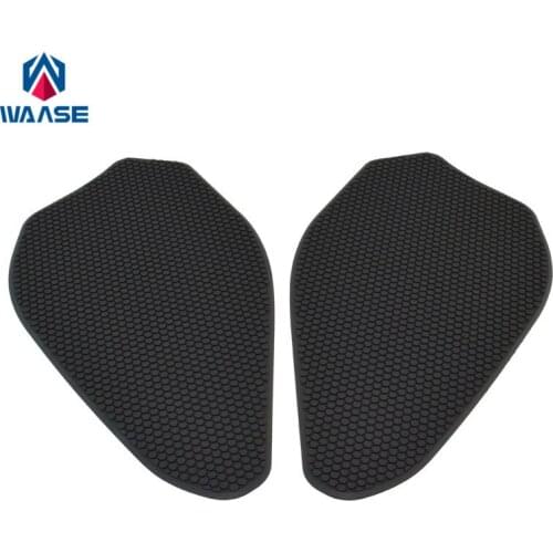 Waase Motorcycle Tank Pad Protector Sticker Decal Gas Knee Grip Tank Traction Pad Side For Yamaha YZF R3 R25 2019 2020
