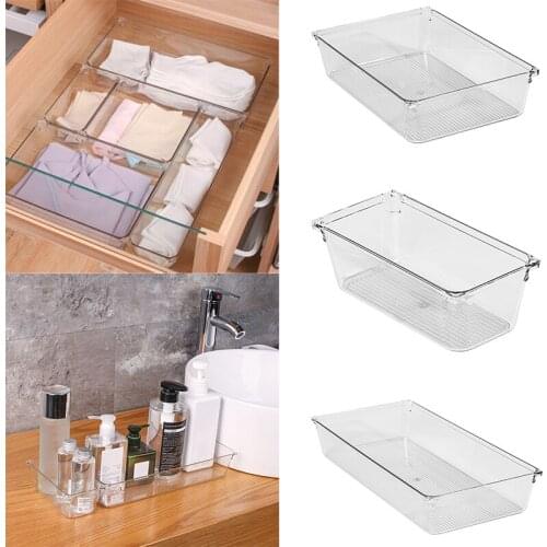 Drawer Organizer Trays Multifunctional Storage Box Durable Container For Kitchen Bedroom Bathroom G10