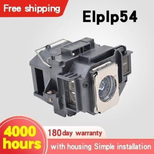 Replacement Projector Lamp ELPLP54 for EB-S7/EB-S7+/EB-S72/EB-S8/EB-S82/EB-W7/EB-W8/EB-X7 projector Lamp with housing
