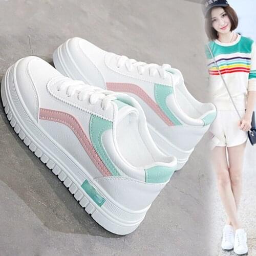 2020 Spring new basic white shoes female wild student shoes running casual fashion sneakers shoes