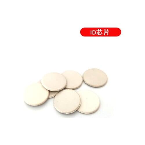 125KHz ID TK4100 read only PPS tags RFID smart passive cards diameter 20mm Laundry label