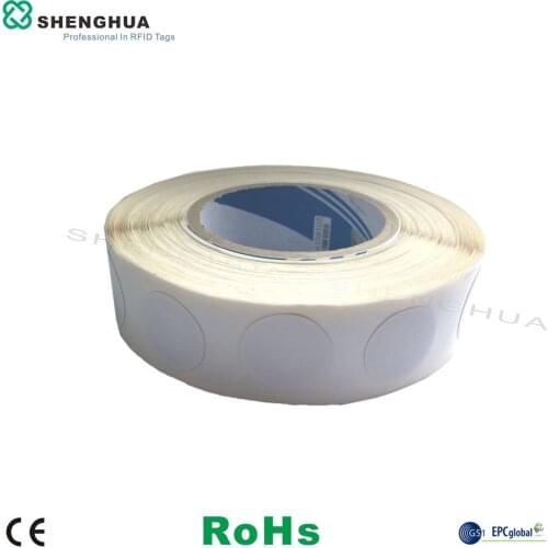 2000pcs/roll 30*30mm QR Code Printing NFC Tags Support URL Coding HF Paper Tags for Mobile Phone Payment