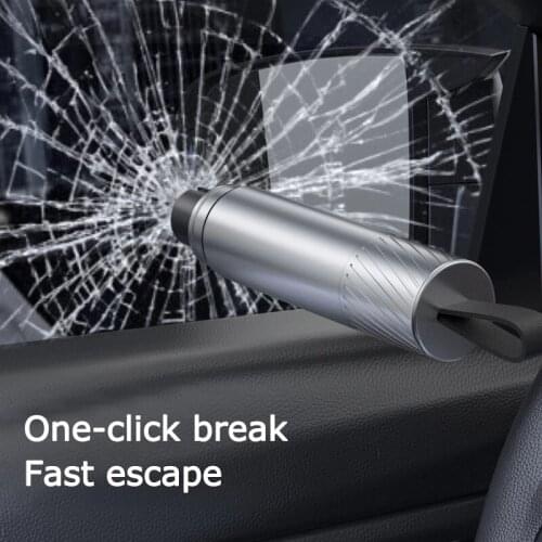 Car Safety Hammer Car Emergency Glass Window Breaker Seat Belt Cutter Life-Saving Escape Car Emergency Tool 1s broken Glass