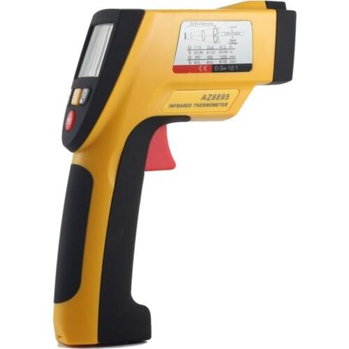AZ 8895 Non Contact Laser Infrared Temperature Gun Complies with FDA Radiation Performance Standard 21 CFR Subchapter J