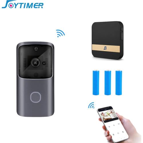 Wifi video doorbell smart home wireless doorbell camera security video intercom 1080P IR night vision for apartments