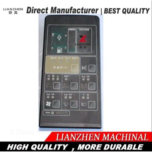 PC200-5 Excavator monitor replacement spare parts English LCD display panel 7835-12-1014