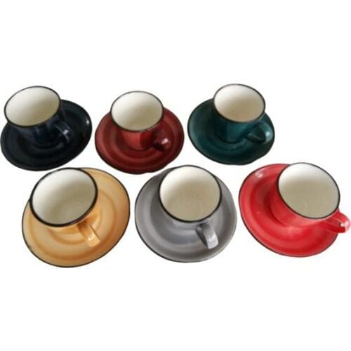 DOLBOVI Porline coffee cup Pad Mixed Color 6 Personality 12 Piece mug кружка coffee cup cup
