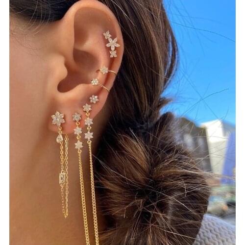 GIRLMIDNIGHT Women's Gold Earrings