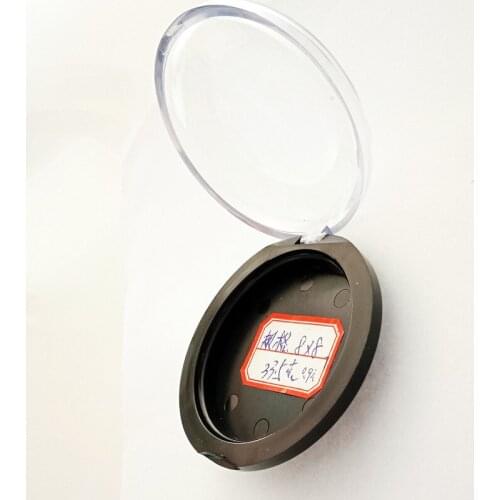 20pcs reuseable Empty Clear Round False Eyelashes Storage Case, DIY Elegant Fake Eyelashes Blister Package, Eye Makeup Tool