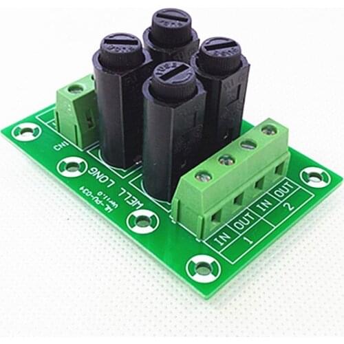 Fuse Module,4 Channel Fuse Power Distribution Module Board