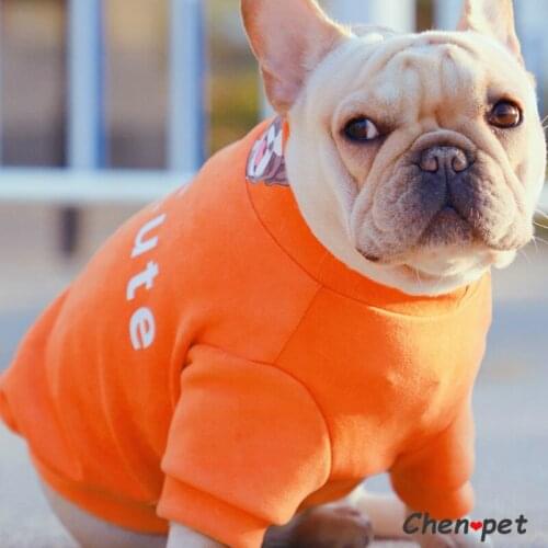 Soft French Bulldog Chihuahua Dog Clothes Winter Warm Jacket Coat Puppy Clothes Hoodies for Small Medium Dogs Puppy Poodle