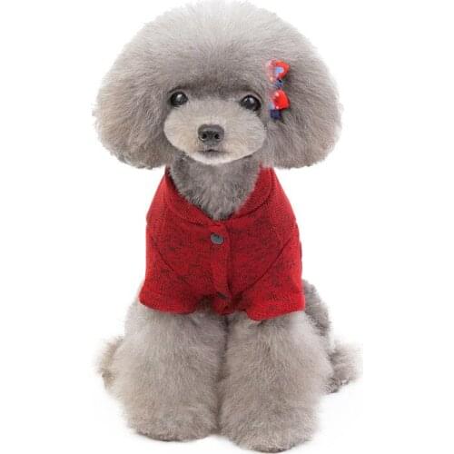 2021 New Pet Sweatshirt Glasses Print Dog Clothing Cat Coat Cold Proof Jacket for Teddy Chihuahua Corgi Yorkie Dog Costume