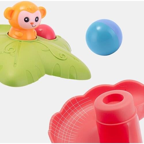 Plastic Baby Educational Toys Tower Rolling Ball Cultivate Kids' Motor Skill