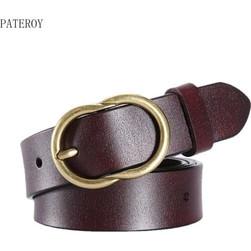 Fashion Belts for Womens Belt Genuine Leather Female Belt Luxury Brand Designer Womans Waist Belt Pin Buckle Waistband Jeans