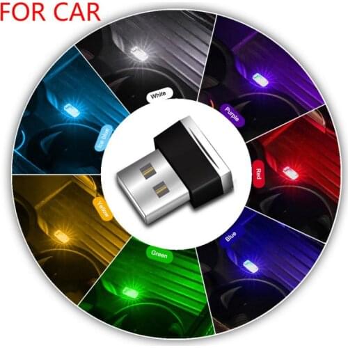 USB Multicolor Light Led Auto Modeling Car Ambient Light Neon Interior Light Car Light For Bmw E60 Bmw F30 Bmw F10 A4 B8
