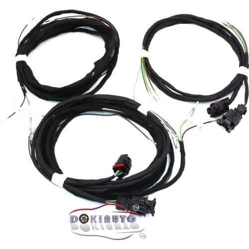 Rear KESSY Cables For VW MQB Passat B8 Tiguan MK2 Golf 7 MK7
