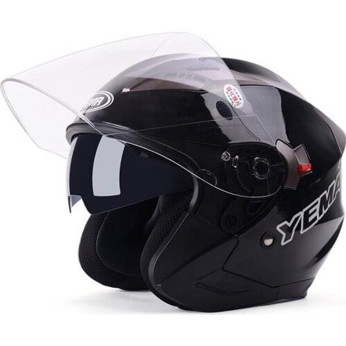 Zq Electric Motorcycle Helmet Mens and Womens Winter Safety Helmet Four Seasons