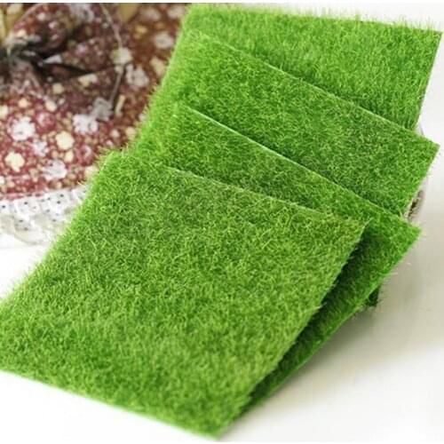 1/2/5Pcs Garden Artificial Lawn Moss Grass Wall Green Plants Miniature Household Dollhouse Micro Landscape Decor Accessories