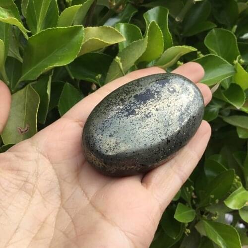 1PCS Fashion Crystal Polished Quartz Pyrite Ore Stones Healing Natural Chakra Reiki Minerals Specimen For Gifts Exercise