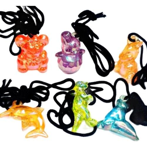48X Animal figure necklace Kids Party Favors pinata gadget cadeau souvenirs back to school regalo easter giveaways present gifts