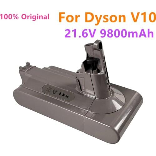 100%Original DysonV10 21.6V high capacity Replacement Battery For Dyson Vacuum Cleaner cyclone V10 Absolute SV12 V10 Fluffy V10