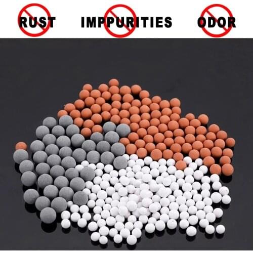 Bathroom Accessory Shower Head Replacement Filter Balls for SPA Shower Head Anion Energy Mineralized Ball
