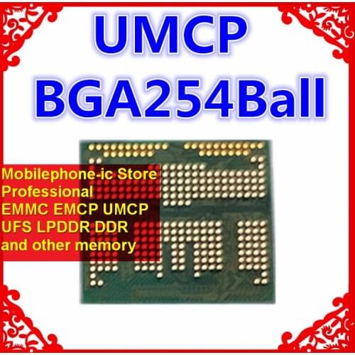 H9HQ53AECMMD H9HQ53AECMMDAR-KMM BGA254Ball UMCP 64+48 64GB Mobile Memory New original and Second-hand Soldered balls Tested OK