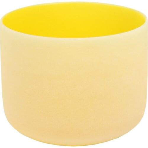 HF 6" 7"or 8" Painted Singing Inside Color Frosted Bowl Any Note CDEFGAB