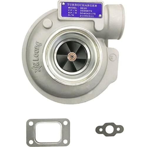 HX25 3599879 2852507 Turbo For Iveco NEF Engine On CASE 650K, 750K Crawler; 440, 450, 465 Skid; 580M Backhoe Loader; New Holland