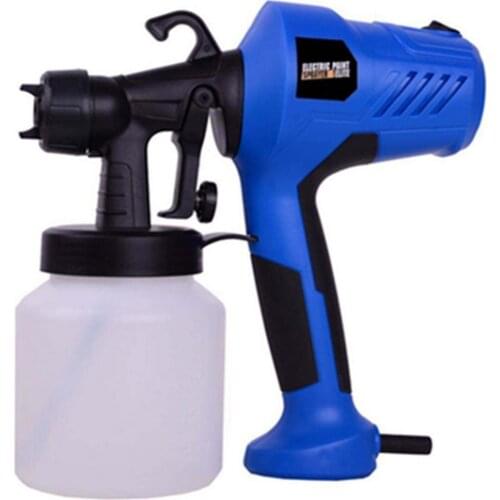 Electric Paint Spray Gun 400W 2.5MM Nozzle 800ml Capacity Handheld Sprayer Suitable for All Painting Jobs Electrical Tools