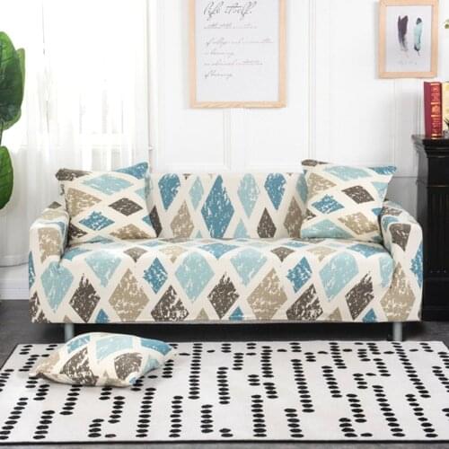 Fashion L Shape Stretch Sofa Cover Elastic Corner Couch Covers for Living Room Slipcover Home Decor 1/2/3/4 Seater