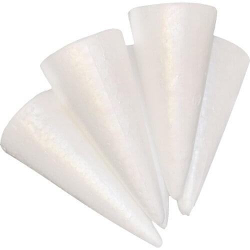 20x Cone Christmas Tree Base Styrofoam Foam Material DIY Craft 70/100/150mm