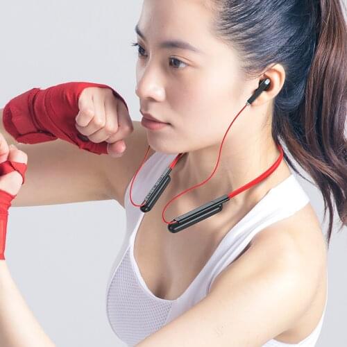 Halter Earphones hifi Sport hifi Bluetooth Wireless headphones headset with Microphone waterproof Stereo dynamic for pc Music