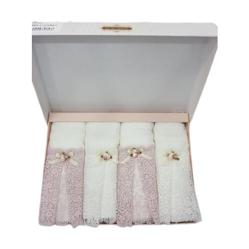 Secret House Twiner Bamboo 4'lü Towel 50x90 cm