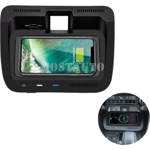 The Phone With QI Wireless Charging For Toyota RAV4 Wireless Car Charger Phone Fast Charger Plug And Play 2019-2021